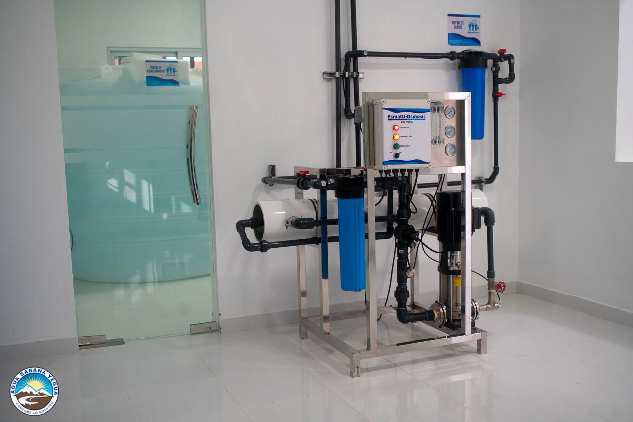 Foto de inauguración Agua Sabana Yegua